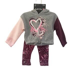 NEW Instagirl Two Piece Baby Girl Outfit sz 18 m